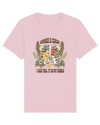 Summer Is Coming I Can Feel It In My Bones Cotton Pink