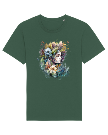 Fairy Girl Spring Bottle Green