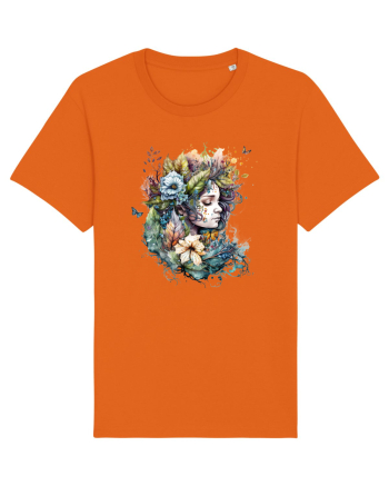 Fairy Girl Spring Bright Orange