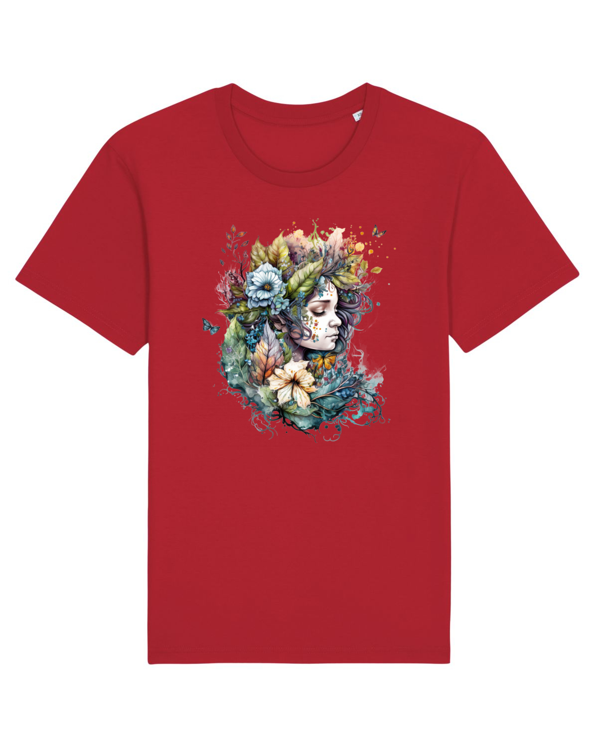 Tricou mânecă scurtă Unisex Rocker Red