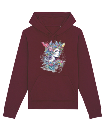 Fairy Girl Winter Burgundy