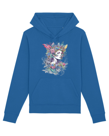 Fairy Girl Winter Royal Blue