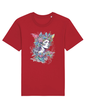 Fairy Girl Winter Red