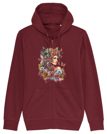 Fairy Girl Fall Burgundy