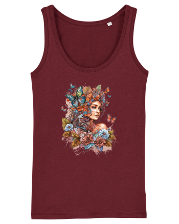 Fairy Girl Fall Burgundy