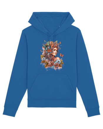 Fairy Girl Fall Royal Blue