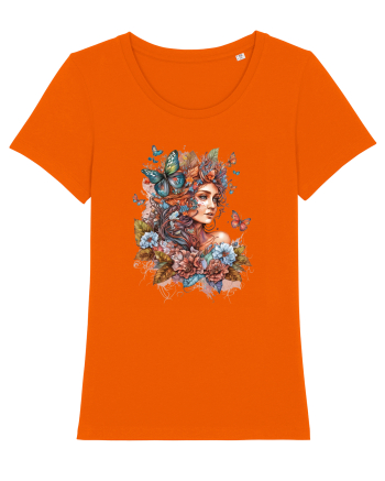 Fairy Girl Fall Bright Orange