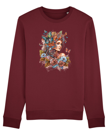 Fairy Girl Fall Burgundy