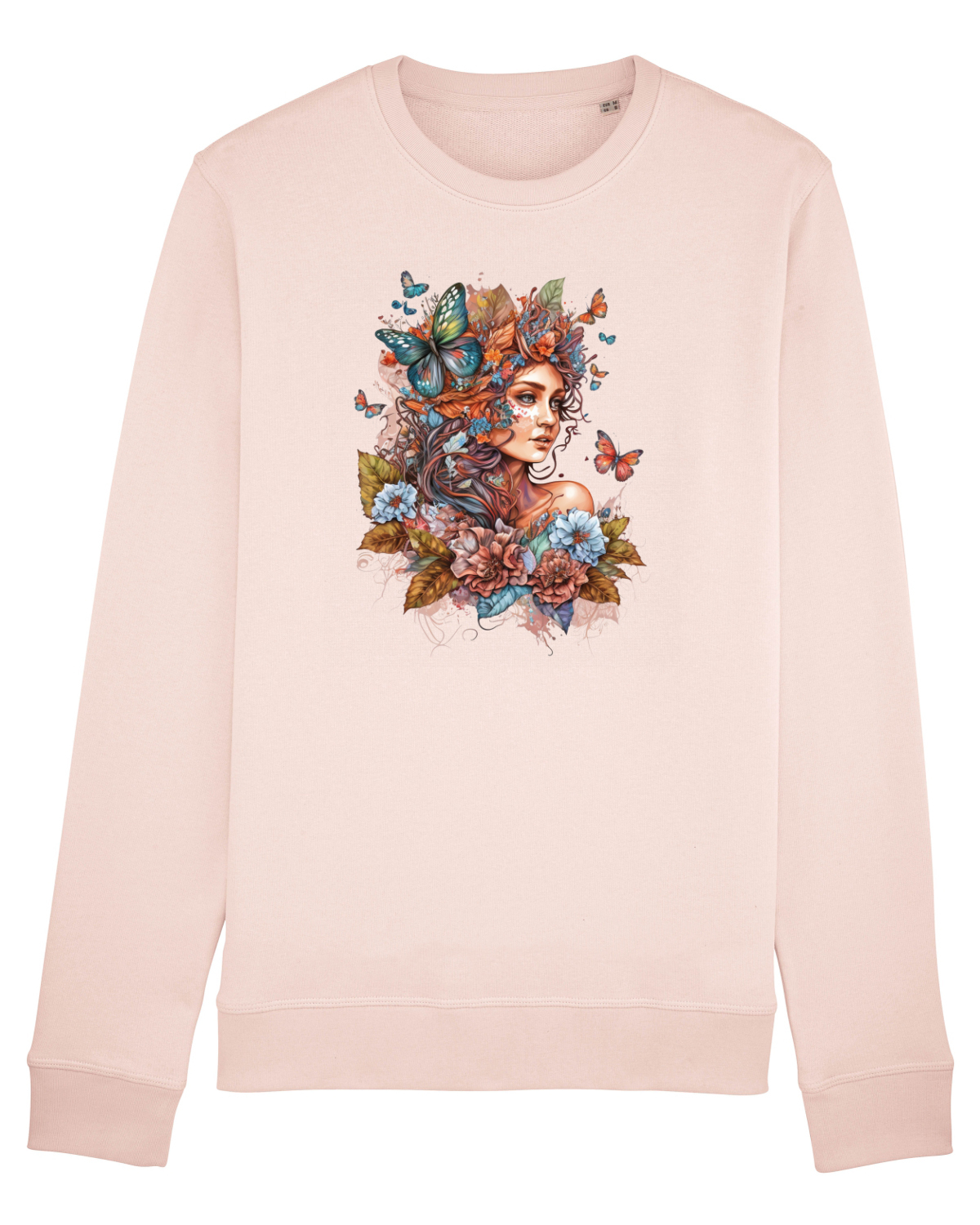 Bluză mânecă lungă Unisex Rise Candy Pink