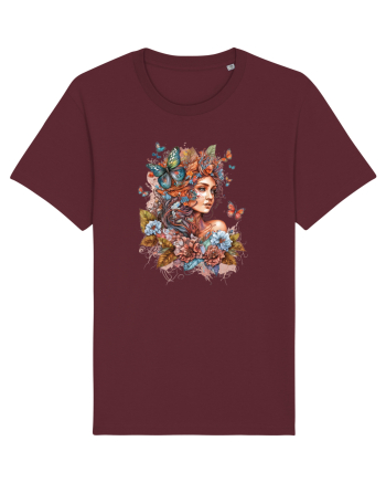 Fairy Girl Fall Burgundy