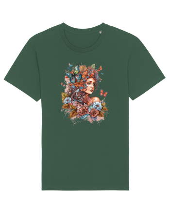 Fairy Girl Fall Bottle Green