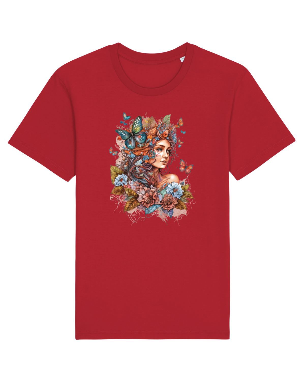 Tricou mânecă scurtă Unisex Rocker Red
