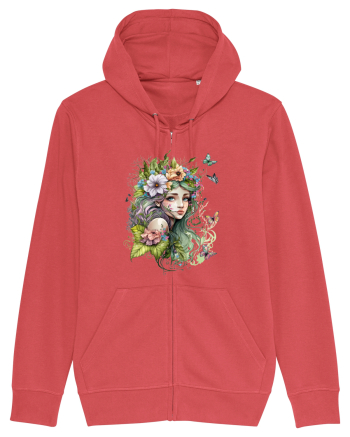 Fairy Girl Summer Carmine Red