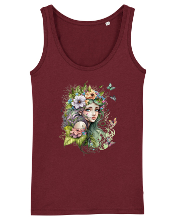 Fairy Girl Summer Burgundy