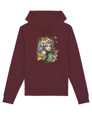 Fairy Girl Summer Burgundy