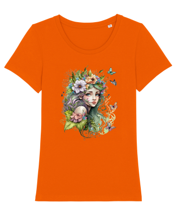 Fairy Girl Summer Bright Orange