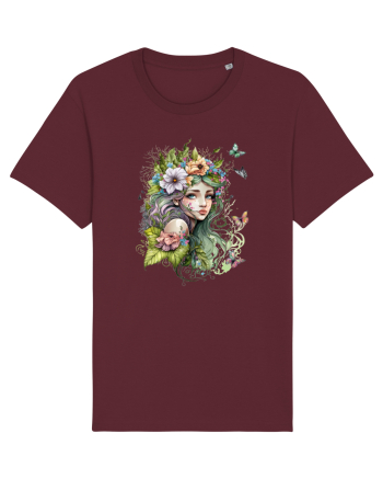 Fairy Girl Summer Burgundy