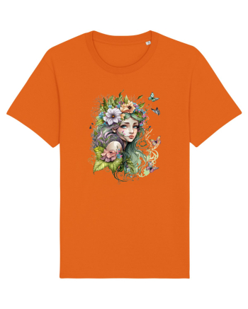 Fairy Girl Summer Bright Orange