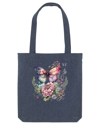 Fairy Butterfly Midnight Blue