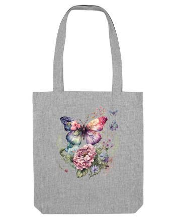 Fairy Butterfly Heather Grey