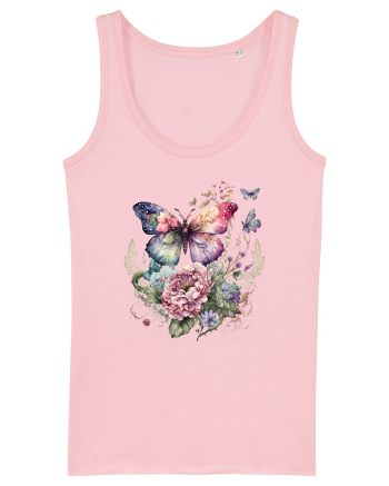 Fairy Butterfly Cotton Pink