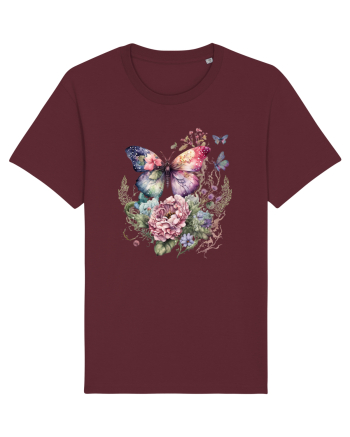 Fairy Butterfly Burgundy