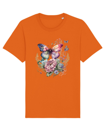 Fairy Butterfly Bright Orange