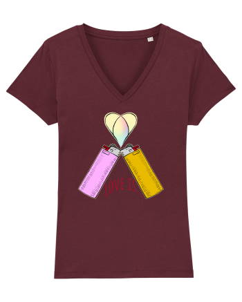 Love is... Burgundy