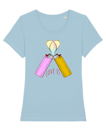 Love is... Sky Blue