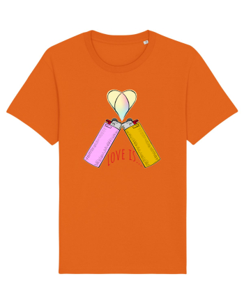 Love is... Bright Orange
