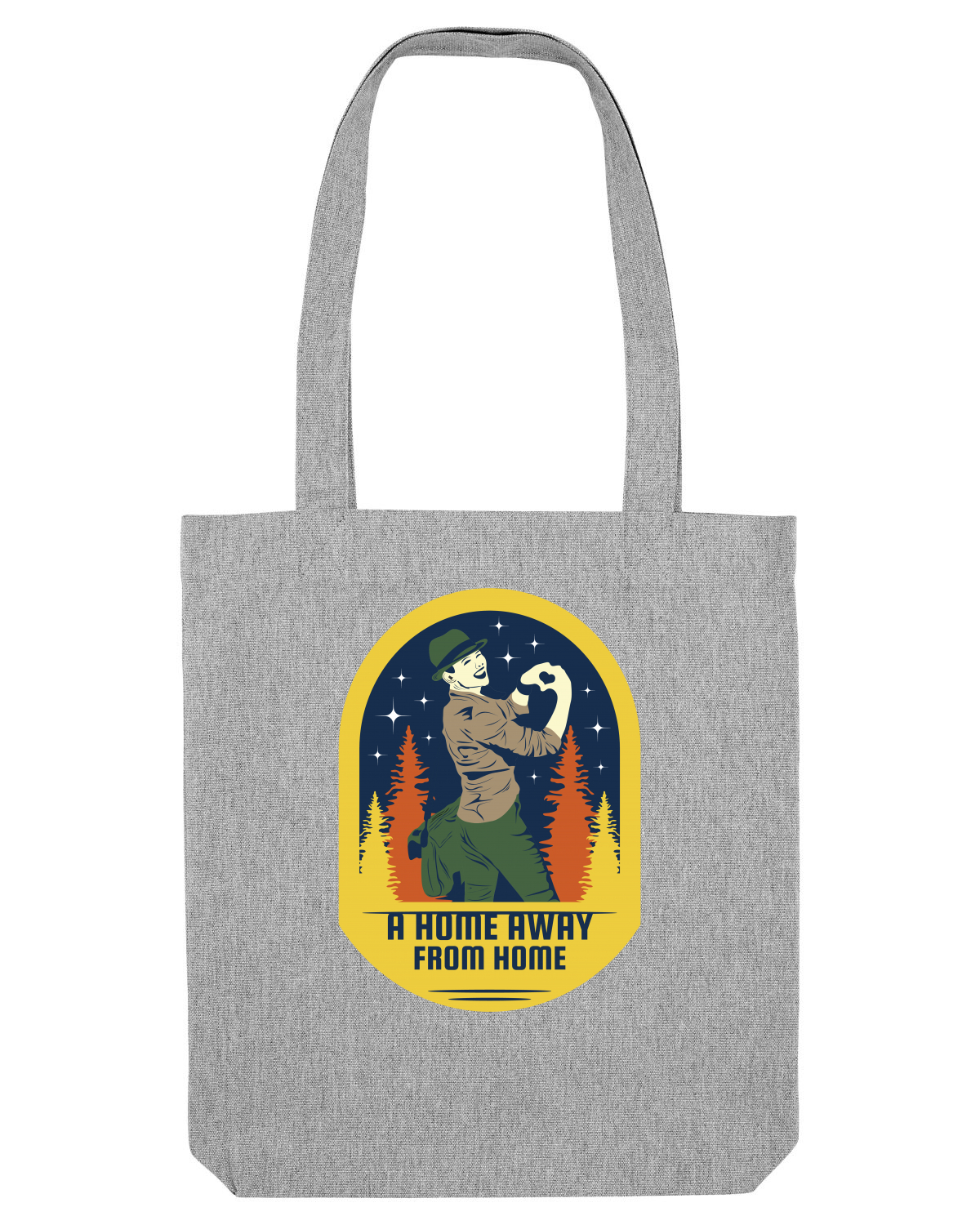 Sacoșă textilă Heather Grey