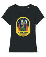 A Home Away from Home Tricou mânecă scurtă guler larg fitted Damă Expresser
