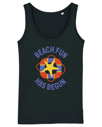 Beach Fun Has Begun Black