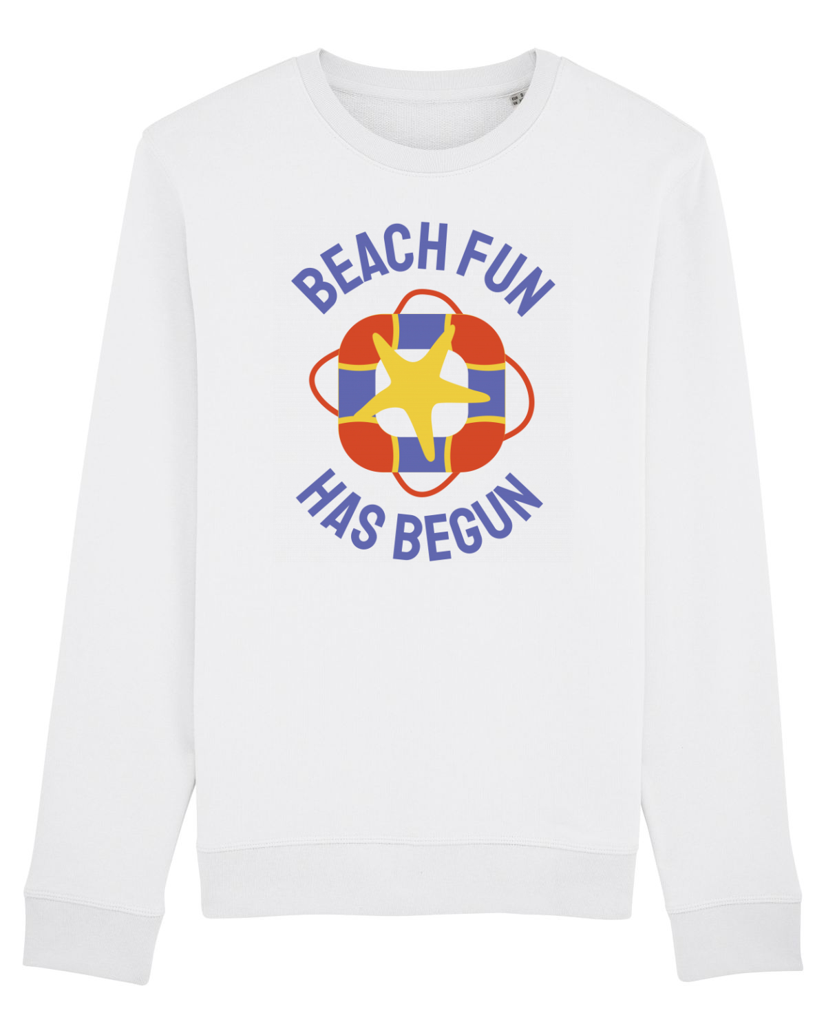 Bluză mânecă lungă Unisex Rise White