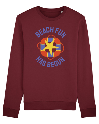 Beach Fun Has Begun Burgundy