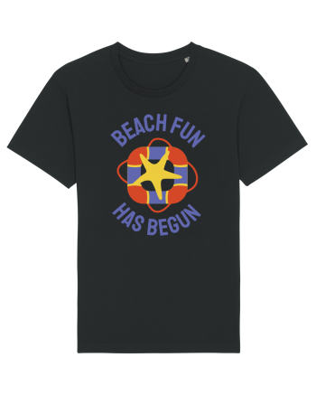 Beach Fun Has Begun Black