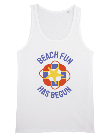 Beach Fun Has Begun White