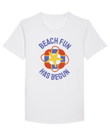 Beach Fun Has Begun White