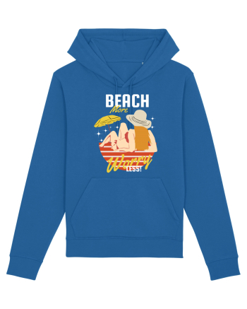 Beach More Worry Less! Royal Blue