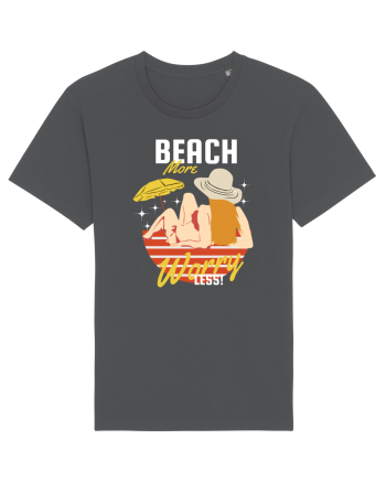 Beach More Worry Less! Anthracite