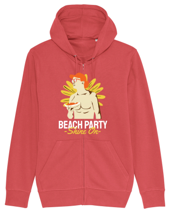 Beach Party Shine On Carmine Red