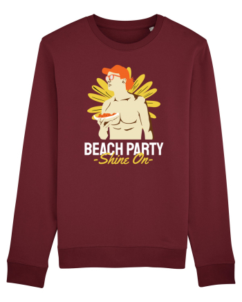 Beach Party Shine On Burgundy