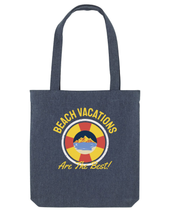 Beach Vacations are the Best! Midnight Blue