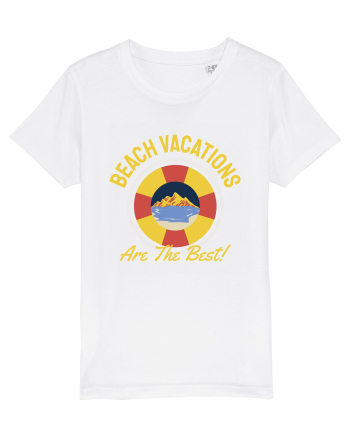 Beach Vacations are the Best! White