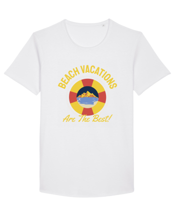 Beach Vacations are the Best! White