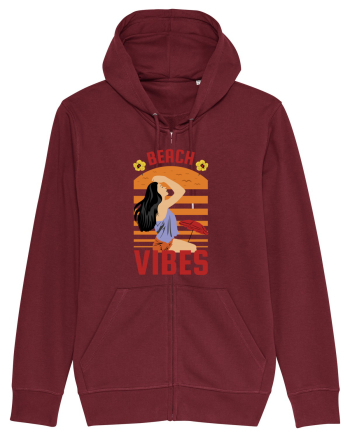 Beach Vibes Burgundy