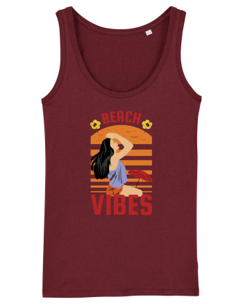 Beach Vibes Burgundy