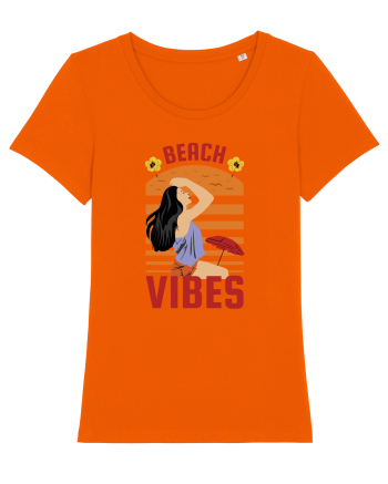Beach Vibes Bright Orange