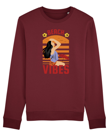 Beach Vibes Burgundy