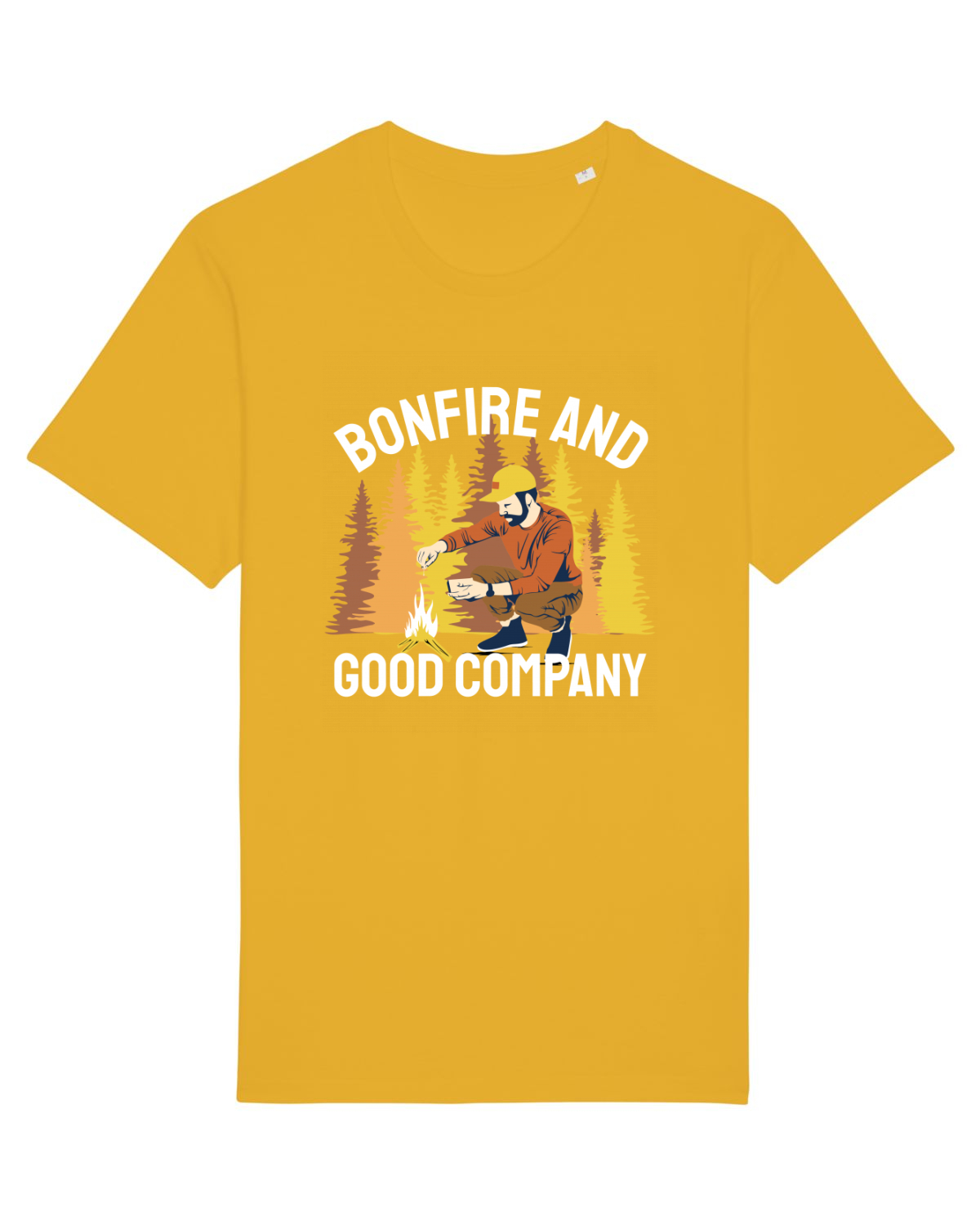 Tricou mânecă scurtă Unisex Rocker Spectra Yellow